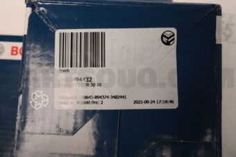 0986494432 BRAKE PAD RER-5(F10)
