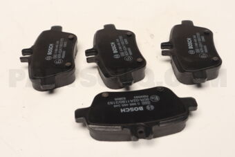 0986495348 BRAKE PAD RER-A(W176)