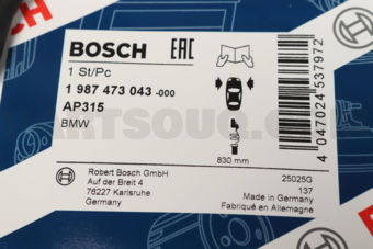 1987473043 BRAKE WEAR SENSOR FRT-7(E65/66
