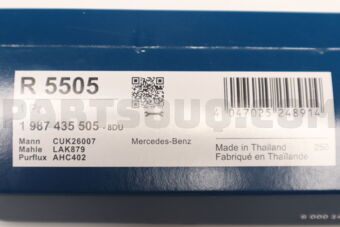 2468300018 CAB AIR CARBON FILTER-A(176)