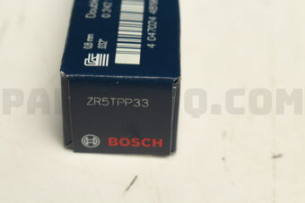ZR5TPP33 SPARK PLUG D/PLTNM-7(F01/F04)