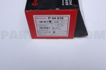 P44016 BRAKE PAD REAR-LR(L359)