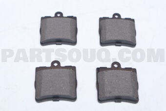 P50072 BRAKE PAD RR W203