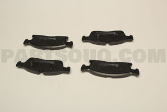 P50109 BRAKE PAD FRT-M(W166)