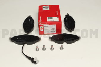P85126 BRAKE PAD FRT-AUDI A3/TT