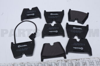 P85152 BRAKE PAD FRT-A3(8VA)