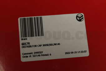 6017R DISTRIBUTOR CAP 300SE/SEL/W140