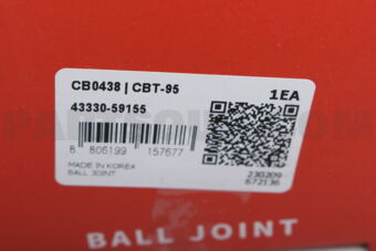 CBT95 BALL JOINT LOWER TO ALPHARD/VELLFIRE/HV 2015