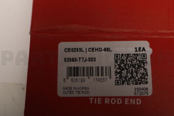 CEHO66L TIE ROD END OUTER LH