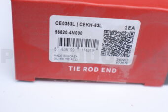 CEKH63L TIE ROD END FEMALE RH