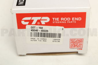 CET192 TIE ROD END OUTER RH