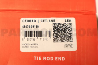 CET195 TIE ROD END OUTER LH