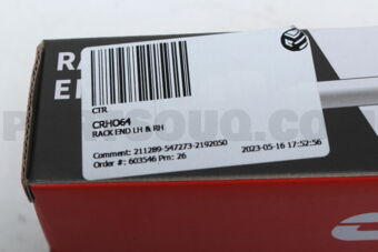 CRHO64 RACK END LH &amp; RH