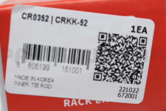 CRKK52 RACK END MALE RHT