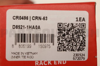 CRN63 RACK END LH &amp; RH
