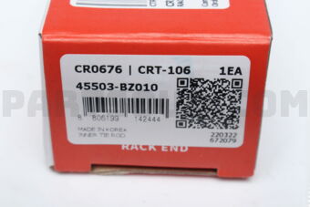 CRT106 RACK END LH &amp; RH