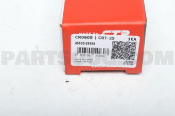 CRT25 RACK END LH &amp; RH