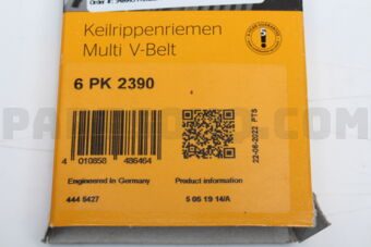 6PK2390 MULTIRIB BELT-W202/203/210/163