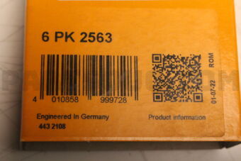 6PK2563 V-RIBBED BELT