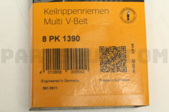 8PK1390 V-RIBBED BELT BMW