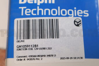 GN1059112B1 IGNITION COIL 12V-LR/RR L322
