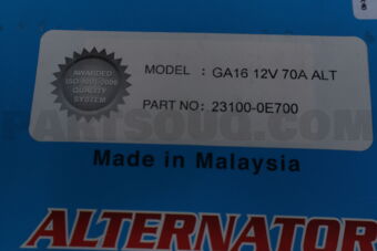231000E700 ALTERNATOR