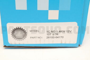 2810064170 STARTER12V 10T2C