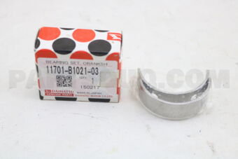 11701B102103 Daihatsu BEARINGSET