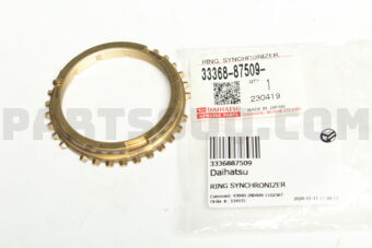 3336887509 Daihatsu RING SYNCHRONIZER