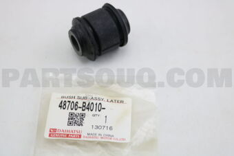 48706B4010 Daihatsu ARM BUSH FOR REAR TRACK CONTROL ROD