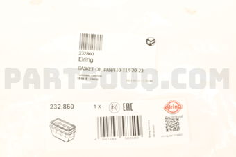 232860 GASKET OIL PAN/F10-11/F20-23