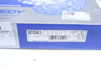 HCC541 CLUTCH COVER