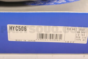 HYC506 CLUTCH COVER