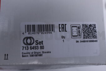 713649380 WHEEL BEARING KIT E87/E81/3E90