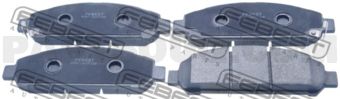 0101AGV10F PAD KIT, DISC BRAKE, FRONT