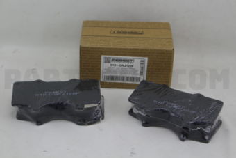 0101GRJ120F PAD KIT, DISC BRAKE, FRONT