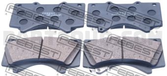 0101GRJ200F PAD KIT, DISC BRAKE, FRONT