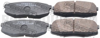 0101GRJ200R BRAKE PAD SET, DISC BRAKE