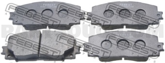 0101NSP130F BRAKE PAD SET, DISC BRAKE