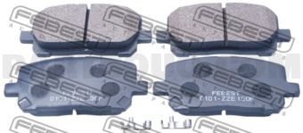 0101ZZE130F PAD KIT, DISC BRAKE, FRONT