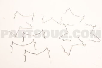 0103004PCS10 ANTI-RATTLE SPRING, DISC BRAKE PADS PCS 10