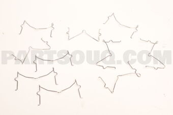 0103004PCS10 ANTI-RATTLE SPRING, DISC BRAKE PADS PCS 10