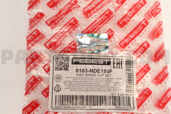 0103NDE180F DISC BRAKE CLIP SET