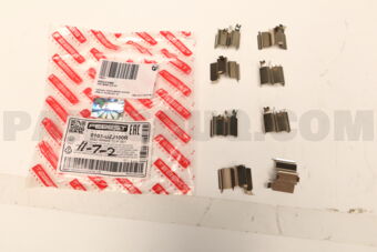 0103UZJ100R DISC BRAKE CLIP SET