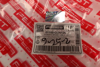 01100GUN126LH PARKING BRAKE CABLE, LEFT