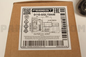 0110GGL15A48 OUTER CV JOINT 26X61X30