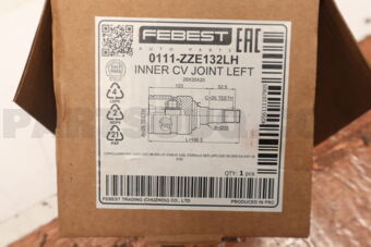 0111ZZE132LH INNER JOINT LEFT 29X35X20