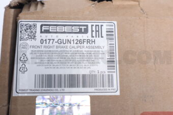 0177GUN126FRH FRONT RIGHT BRAKE CALIPER ASSEMBLY