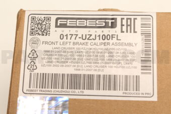 0177UZJ100FL FRONT LEFT BRAKE CALIPER ASSEMBLY