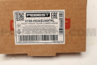 0199HDASU40FRL RIGHT FRONT DOOR LOWER HINGE